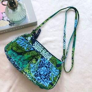 Vera Bradley • Women's Caribbean Sea Petite Frannie Crossbody Handbag Purse